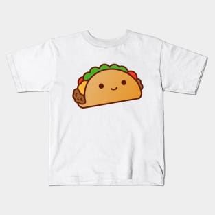 Cute Kawaii Taco Kids T-Shirt